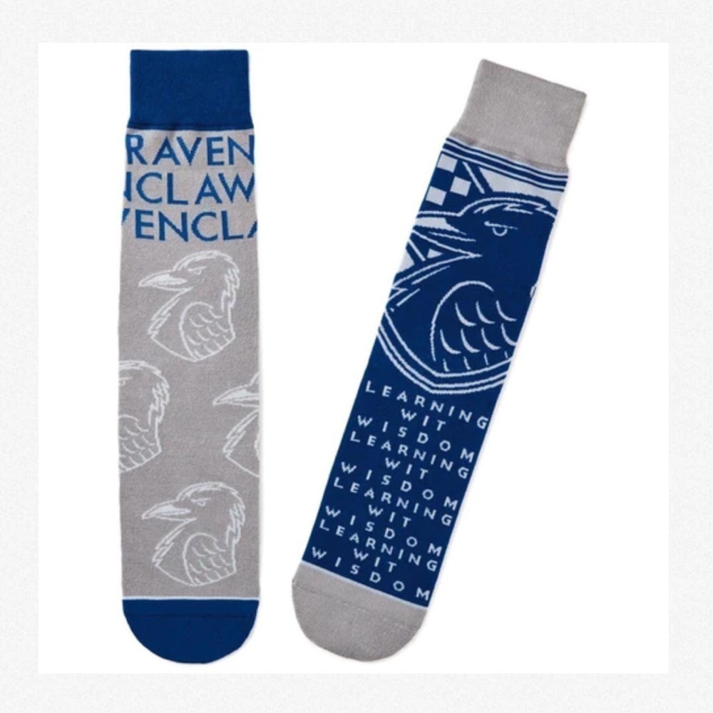 HALLMARK HARRY POTTER RAVENCLAW NOVELTY SOCKS